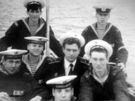 Кукушкин Д.К. в Кронштадском военно-морском техникуме, 88  г. (вверху справа)