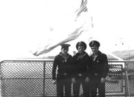 Трое из БЧ-5 у флага ВМФ