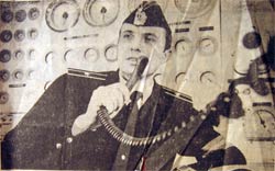 Л. Солдаткин командир БЧ-5 БПК Адмирал Юмашев, 1986 г.