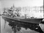 БПК Адмирал Юмашев, бортовой № 597, Балтийск, зима 1977-78г.