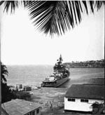 БПК Ворошилов в экваториальной Гвинее 1974 г.